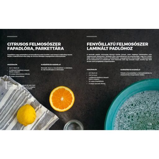 Környezetbarát tisztítószerek házilag