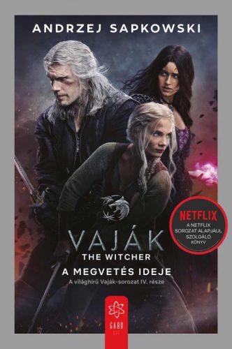 A megvetés ideje - Vaják 4. - filmes borítóval