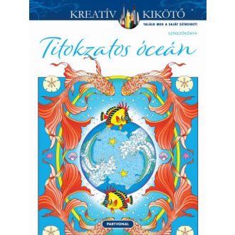 Titokzatos óceán - Felnőtt színezőkönyv