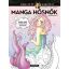 Manga hősnők - Színezőkönyv